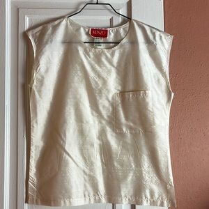 SOLD-INSTA- Beautiful vintage KENZO 💯 silk top Sz S